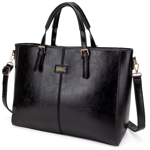 Badgley Mischka Julia Tote Weekender Bag - Vegan Leather - Picture 4 of 11